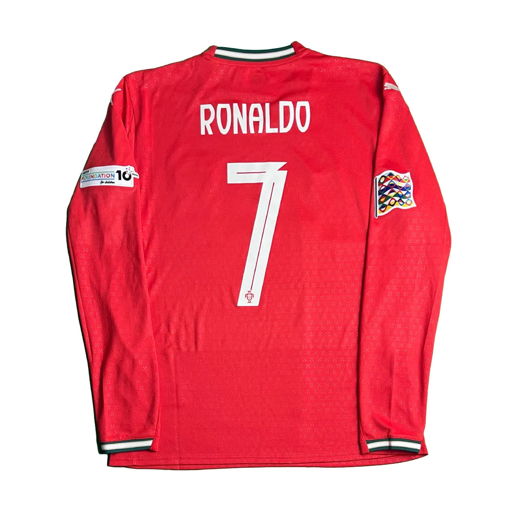 Puma Portugal 2025/26 Home Long-Sleeve Jersey