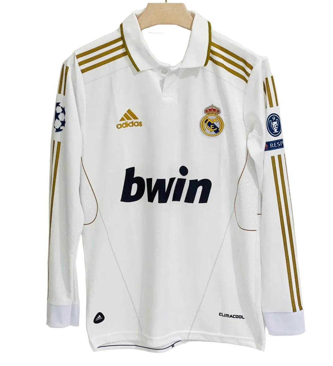 Adidas Real Madrid 2011-2012 Home Long-Sleeve Jersey