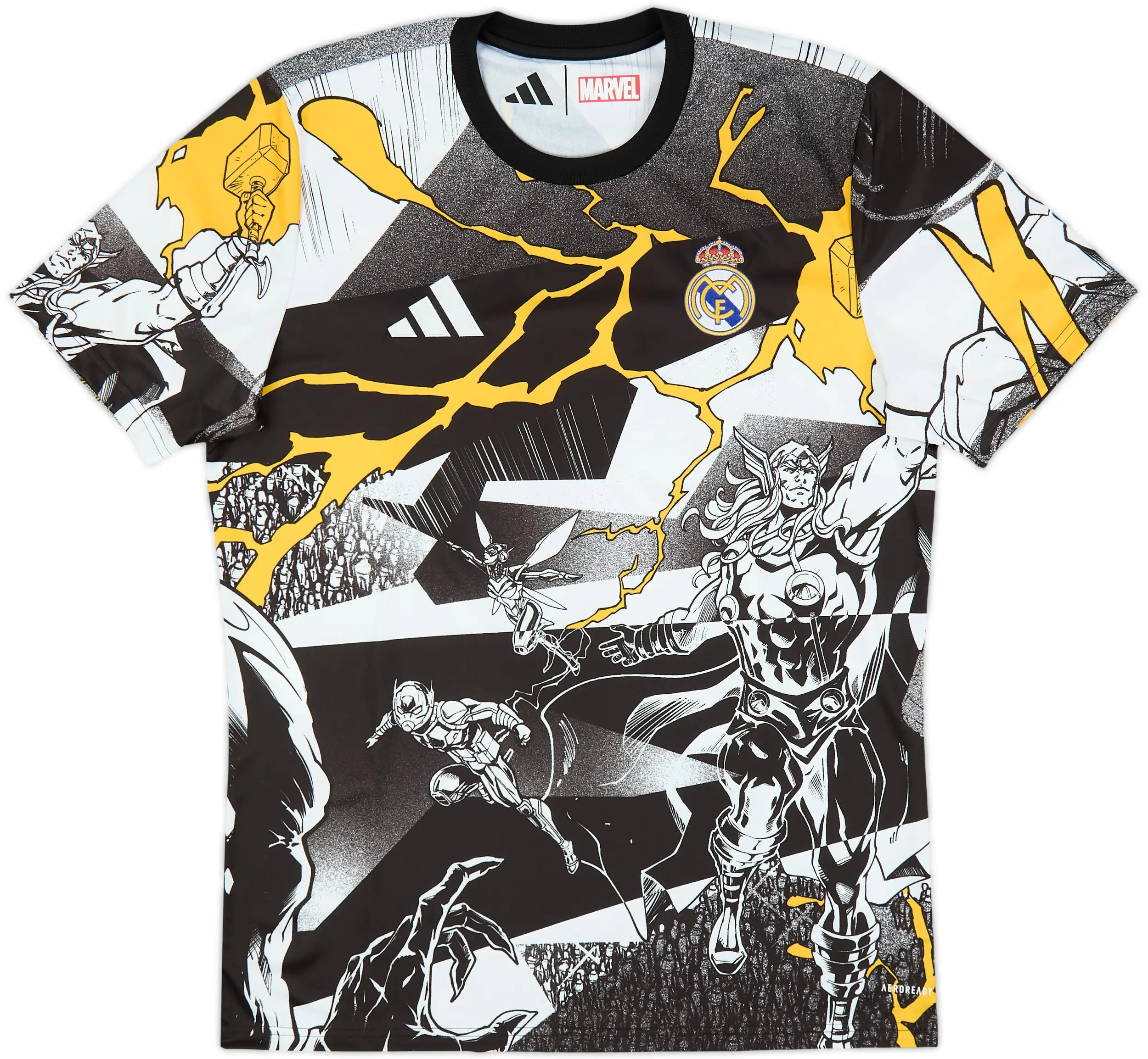Adidas Real Madrid x Marvel 2025/26 Special Edition Jersey