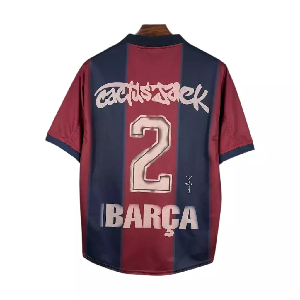 FC Barcelona x Travis Scott Cactus Jack 2000/2001 Jersey