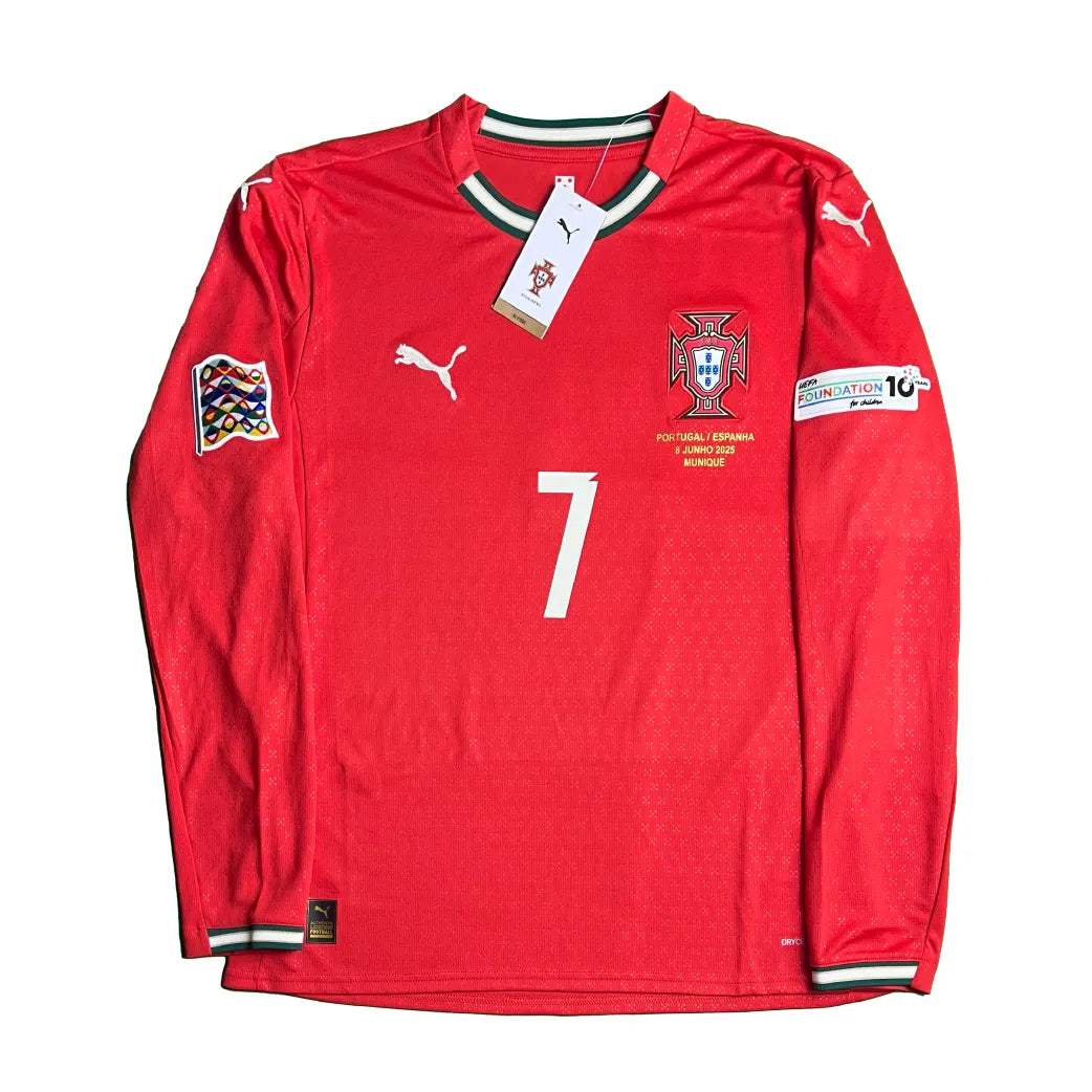 Puma Portugal 2025/26 Home Long-Sleeve Jersey