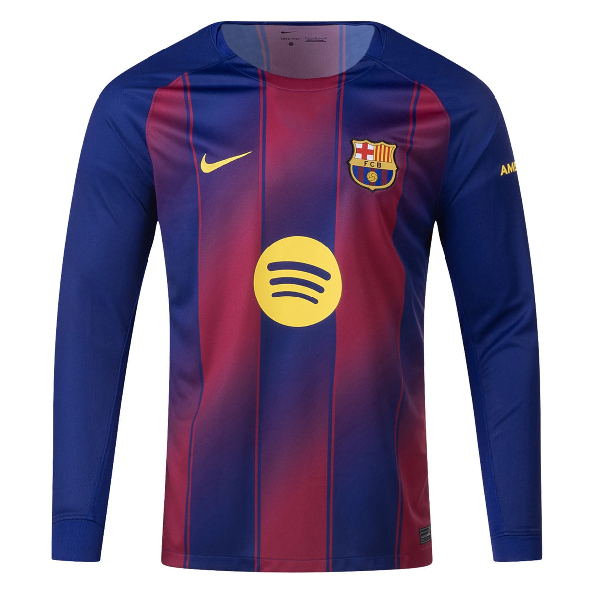Nike FC Barcelona 2025/26 Home Long-Sleeve Jersey