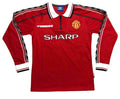 Manchester United 1998/1999 Retro Long-Sleeve Home Jersey