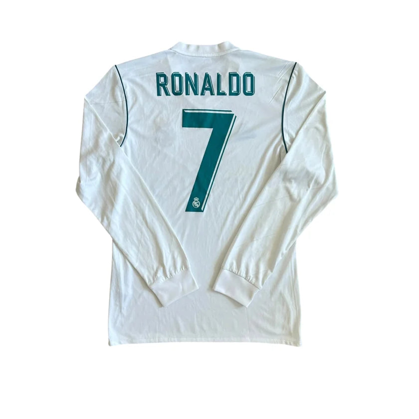 Adidas Real Madrid 2017/18 Home Long-Sleeve Jersey