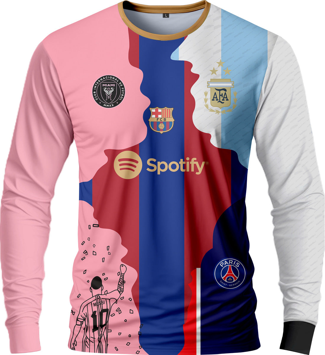 2025/26 Season Lionel Messi #10 Limited edition Long-Sleeve Jersey