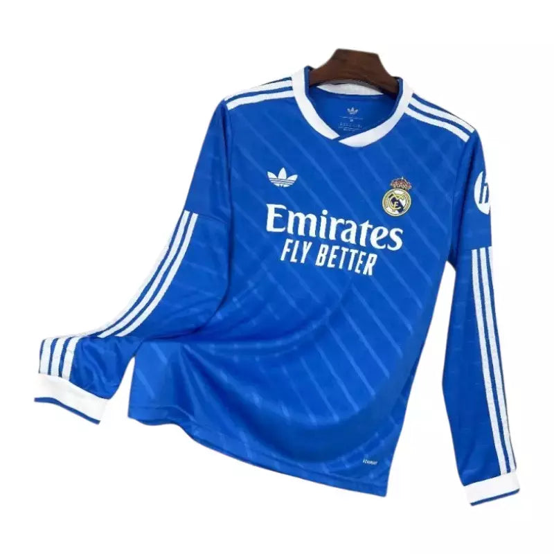 Real Madrid 2025/26 Away Long sleeve Jersey