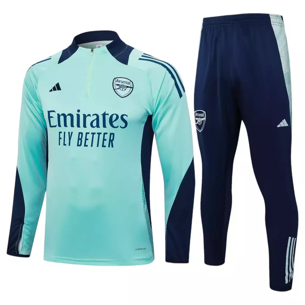 Arsenal Training Tracksuit 2024/25 Light Green