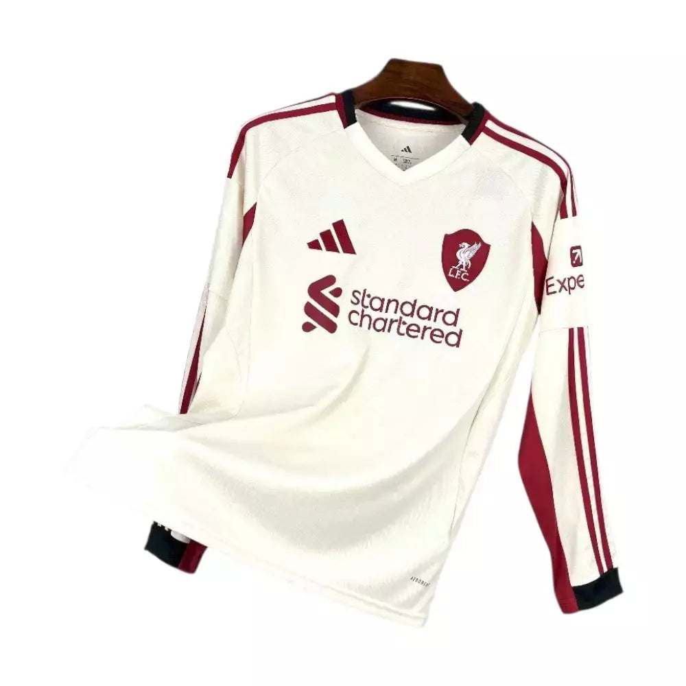 Liverpool FC 2025/26 Away Long Sleeve Jersey