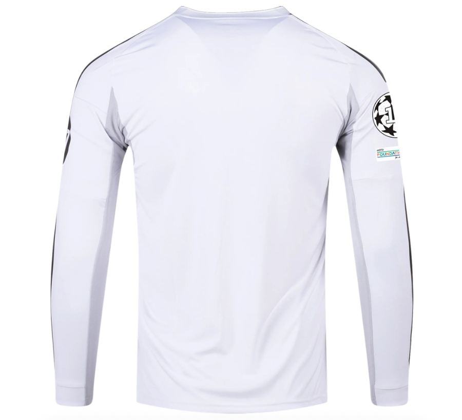 Adidas Real Madrid 2025/26 Long-Sleeve Home Jersey