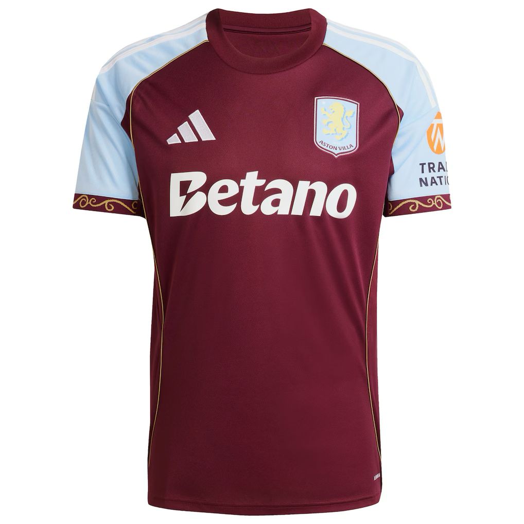 Adidas Aston Villa FC 2025/26 Home Jersey