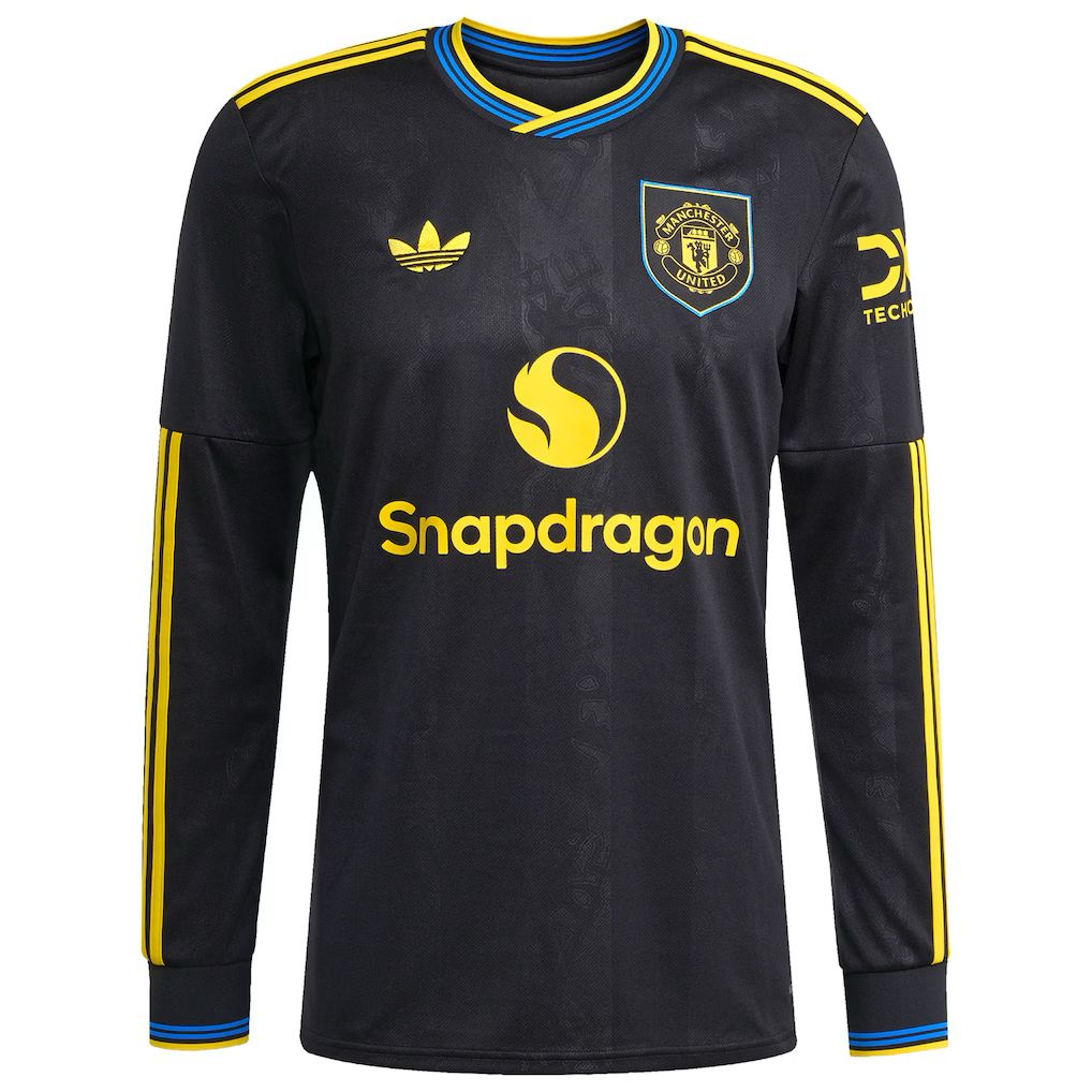 Adidas Manchester United 2025/26 long-sleeve Third Jersey