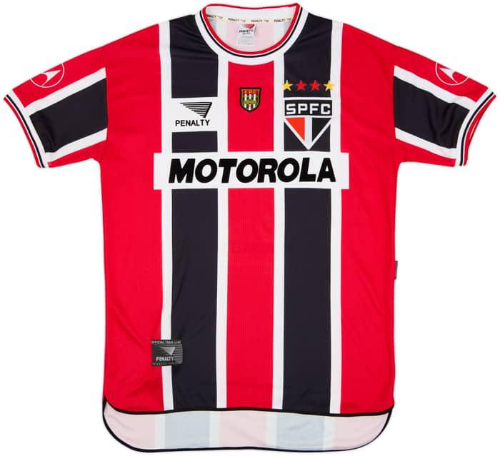 São Paulo II Retro Penalty 2000 Motorola Jersey