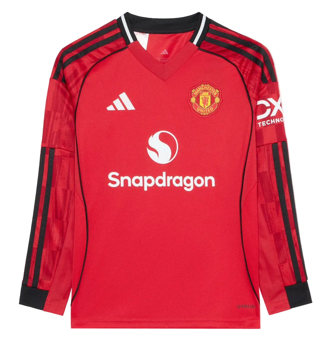 Adidas Manchester United 2025/26 Long-Sleeve Home Jersey