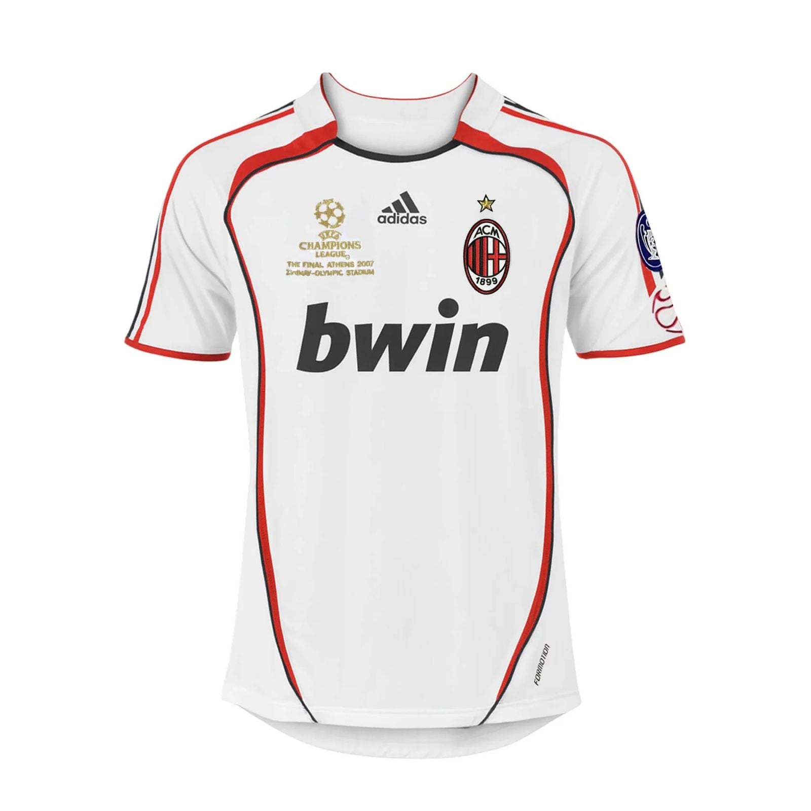 Adidas AC Milan 2006/2007 UEFA UCL Final Away Retro Jersey