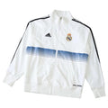 Adidas Real Madrid White Windbreaker Jacket