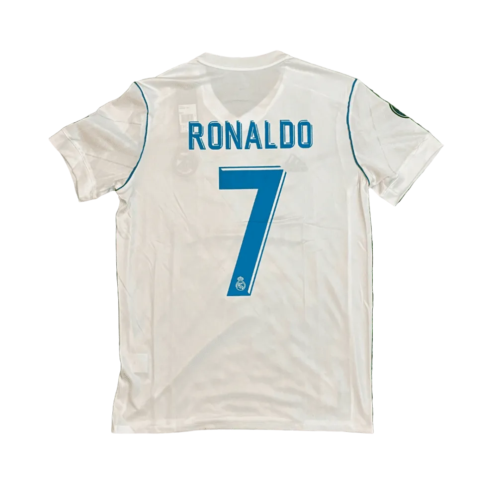Adidas Real Madrid 2017-2018 UCL Final Home Jersey