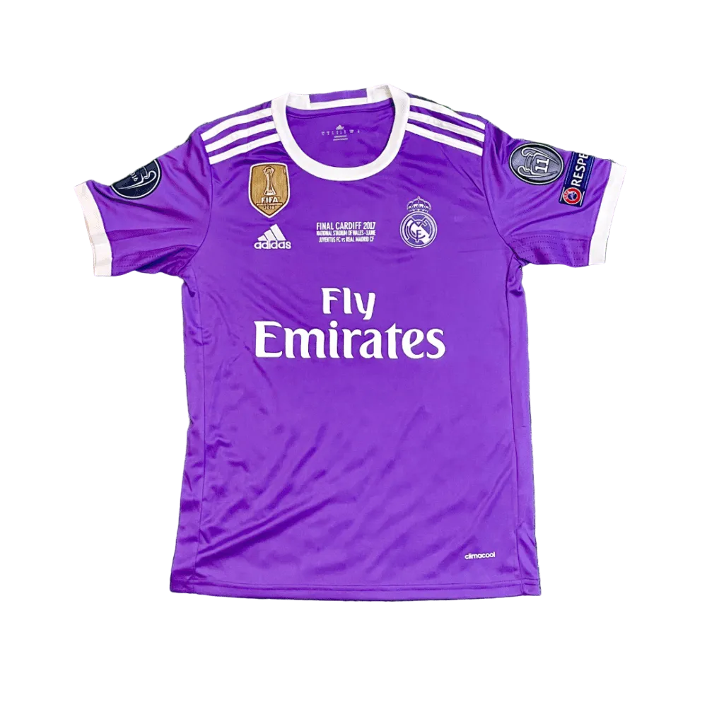 Adidas Real Madrid 2017-2018 UCL Final Home Jersey