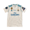 Adidas Real Madrid 2017-2018 UCL Final Home Jersey