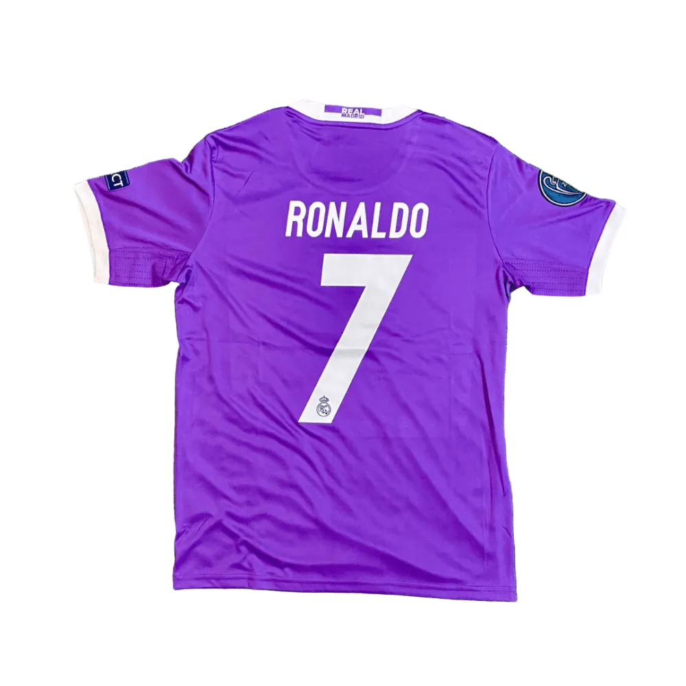 Adidas Real Madrid 2017-2018 UCL Final Home Jersey